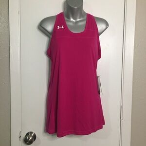Under Armour Heatgear Women's Pink Tank Top